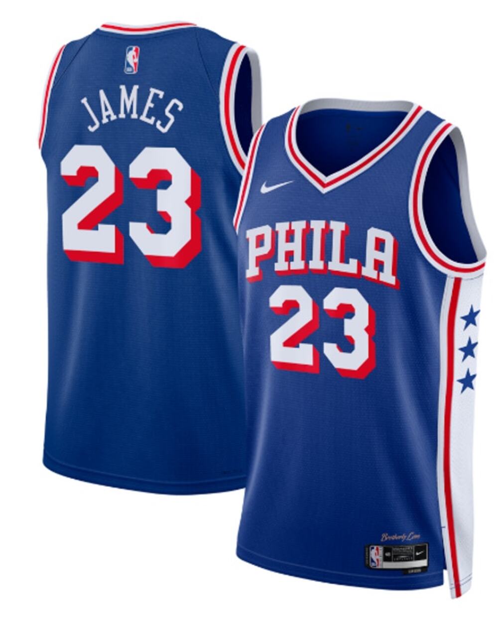 #23 Basketball Jersey NWT Mens 2XL - Stitched